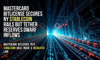 Mastercard BitLicense secures NY stablecoin rails but Tether reserves dwarf inflows