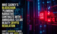 Mike Cagney’s blockchain ‘plumbing’ narrative contrasts with ambiguous ‘clean’ beauty crypto regulation