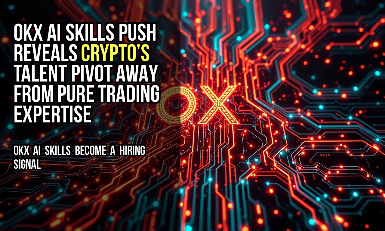 OKX AI skills push reveals crypto’s talent pivot away from pure trading expertise