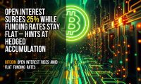 Open interest surges 25% while funding rates stay flat – hints at hedged accumulation