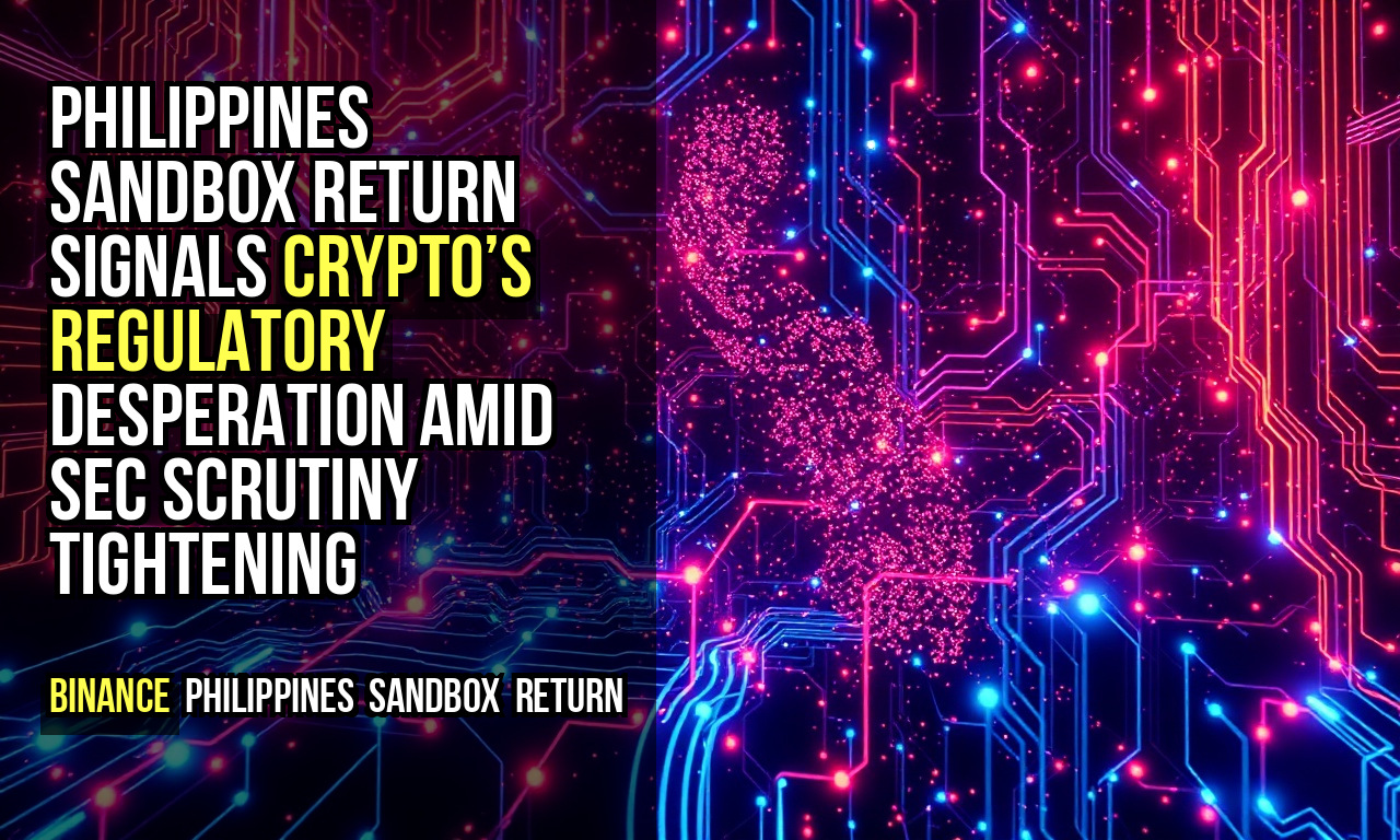 Philippines sandbox return signals crypto’s regulatory desperation amid SEC scrutiny tightening