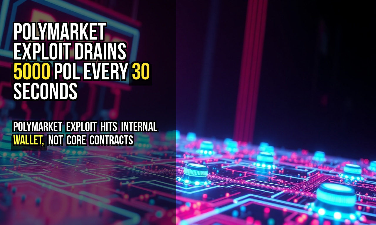 Polymarket exploit drains 5000 POL every 30 seconds