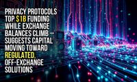 Privacy protocols top $1B funding while exchange balances climb – suggests capital moving toward regulated, off-exchange solutions