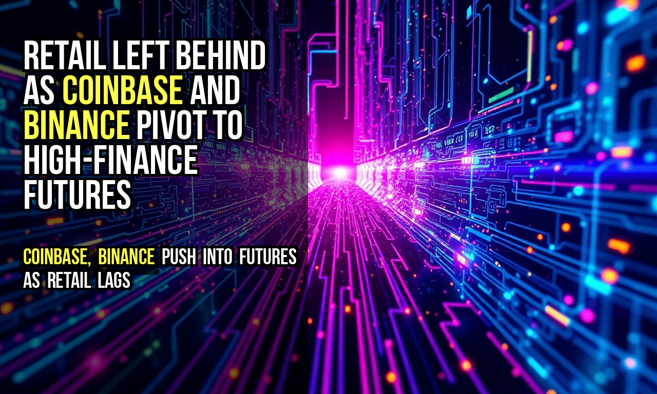 Retail left behind as Coinbase and Binance pivot to high-finance futures