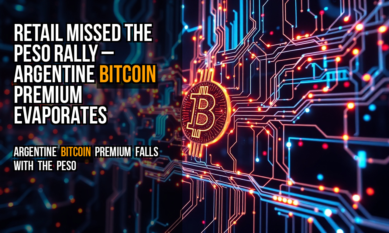 Retail missed the peso rally – Argentine Bitcoin premium evaporates