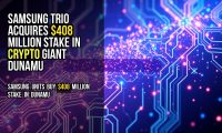 Samsung trio acquires $408 million stake in crypto giant Dunamu