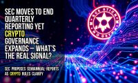 SEC moves to end quarterly reporting yet crypto governance expands – what’s the real signal?