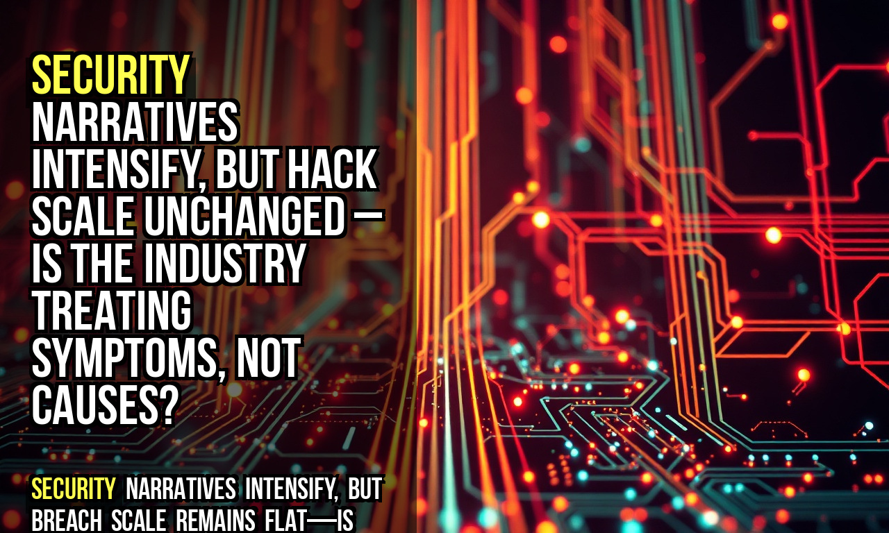 Security narratives intensify, but hack scale unchanged – is the industry treating symptoms, not causes?
