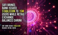 SoFi brings bank-issued stablecoin to 15M users while retail exchange balances shrink