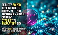 Tether’s $8.23B reserve buffer grows, yet USDT loan draws Senate scrutiny – stability vs regulatory risk