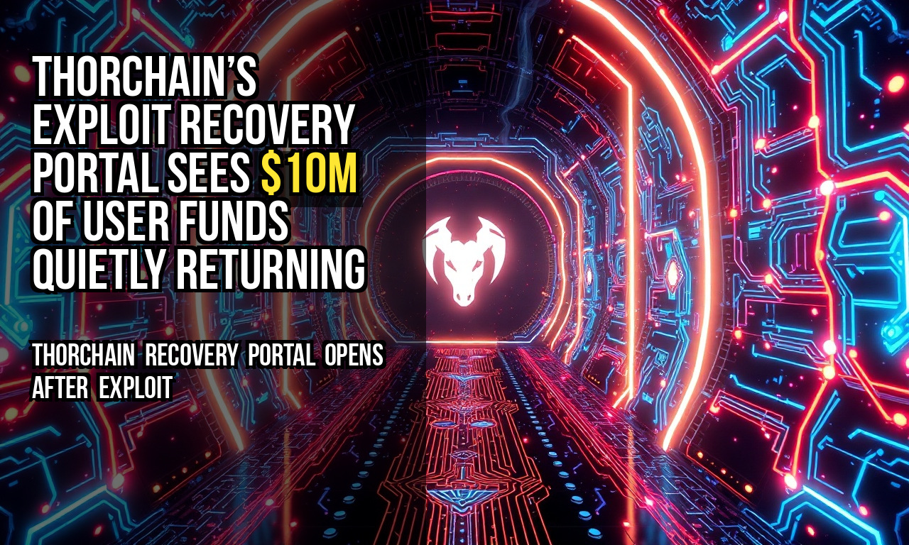 THORChain’s exploit recovery portal sees $10M of user funds quietly returning