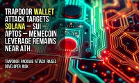 TrapDoor wallet attack targets Solana – Sui – Aptos – memecoin leverage remains near ATH