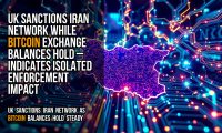 UK sanctions Iran network while Bitcoin exchange balances hold – indicates isolated enforcement impact