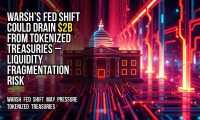 Warsh’s Fed shift could drain $2B from tokenized treasuries – liquidity fragmentation risk