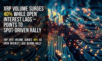 XRP volume surges 40% while open interest lags – points to spot-driven rally