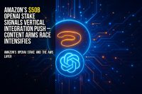 Amazon’s $50B OpenAI stake signals vertical integration push – content arms race intensifies