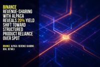 Binance revenue-sharing with Alpaca reveals 20% yield shift toward structured product reliance over spot