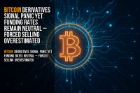 Bitcoin derivatives signal panic yet funding rates remain neutral – forced selling overestimated