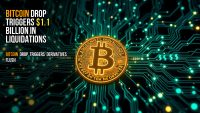 Bitcoin drop triggers $1.1 billion in liquidations