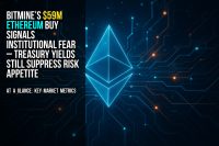 Bitmine’s $59M Ethereum buy signals institutional fear – treasury yields still suppress risk appetite
