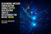 Blockworks-Messari consolidation signals crypto data revenue squeeze – deflationary for native tokens