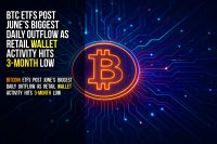 BTC ETFs post June’s biggest daily outflow as retail wallet activity hits 3-month low