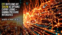 ETF outflows hit $692M as options expiry looms – gamma pressure intensifies