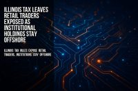 Illinois tax leaves retail traders exposed as institutional holdings stay offshore