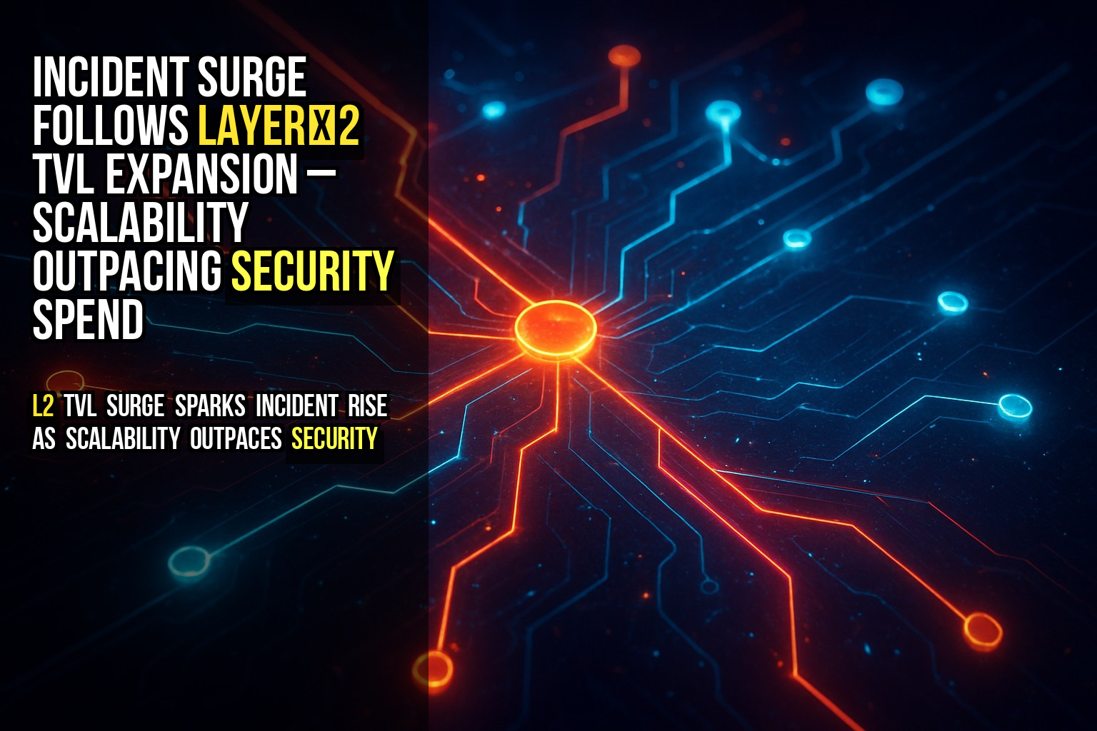 Incident surge follows Layer‑2 TVL expansion – scalability outpacing security spend