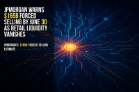 JPMorgan warns $165B forced selling by June 30 as retail liquidity vanishes