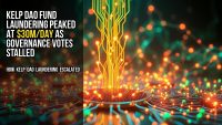 Kelp DAO fund laundering peaked at $30M/day as governance votes stalled