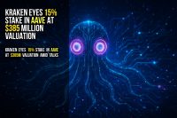 Kraken eyes 15% stake in Aave at $385 million valuation