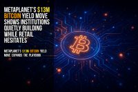 Metaplanet’s $13M Bitcoin yield move shows institutions quietly building while retail hesitates