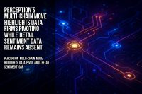 Perception’s multi-chain move highlights data firms pivoting while retail sentiment data remains absent