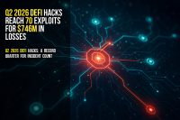 Q2 2026 DeFi hacks reach 70 exploits for $746M in losses