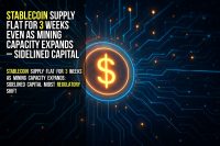 Stablecoin supply flat for 3 weeks even as mining capacity expands – sidelined capital