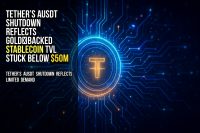 Tether’s aUSDT shutdown reflects gold‑backed stablecoin TVL stuck below $50M
