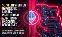 $67M ETH short on Hyperliquid signals institutional adoption of on‑chain derivatives