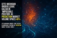 CFTC-Michigan orders leave Kalshi in ‘impossible position’ as prediction market volume spikes 40%
