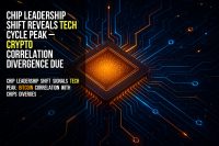 Chip leadership shift reveals tech cycle peak – crypto correlation divergence due