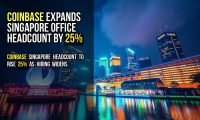 Coinbase expands Singapore office headcount by 25%