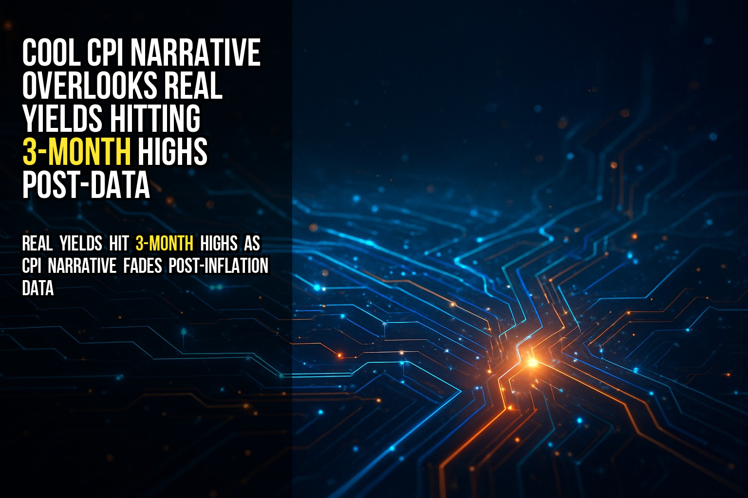 Cool CPI narrative overlooks real yields hitting 3-month highs post-data