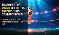 FIFA World Cup 2026 concludes as crypto sports sponsorships lag