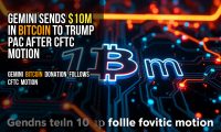 Gemini sends $10M in Bitcoin to Trump PAC after CFTC motion