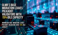 GLMR’s Base migration leaves Polkadot validators with 15% idle capacity