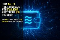 Libra wallet freeze contrasts with stablecoin supply rising $3B this month