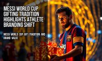 Messi World Cup gifting tradition highlights athlete branding shift