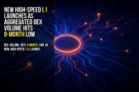 New high-speed L1 launches as aggregated DEX volume hits 8-month low