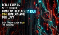 Retail exits as SEC’s Bitkub complaint reveals 20% Thai exchange outflows