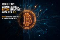 Retail fears volmageddon as Bitcoin derivatives skew hits -0.3